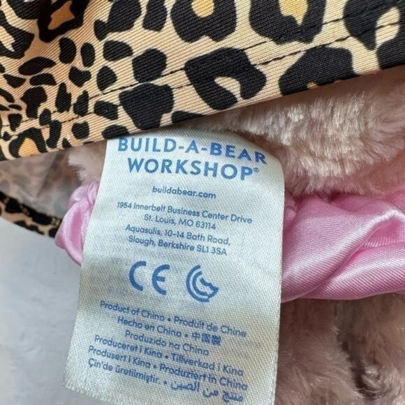 Build A Bear Teddy Bear Plush Stuffed Animal Brown Dressed 17"  Kids Gift BAB - Picture 5 of 8